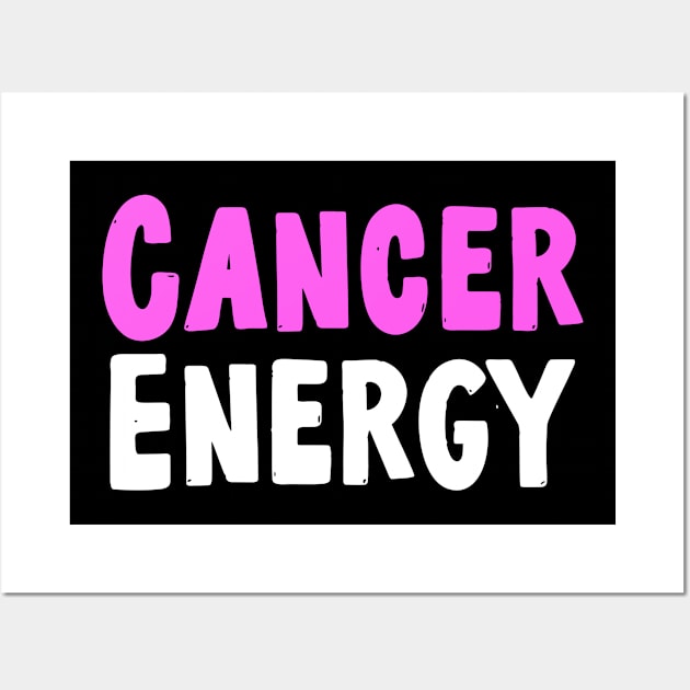 Cancer energy Wall Art by Sloop